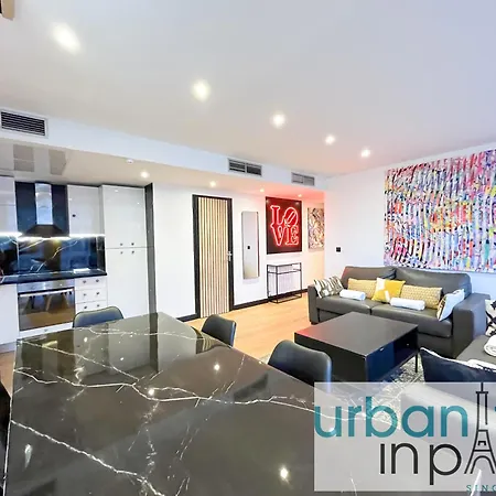 Urban Flat 129 - Sublime Art Love Champs-Elysees Paris Exterior photo